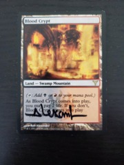 Blood Crypt - SIGNED (Black sharpie)