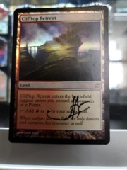 Clifftop Retreat - Signed Foil - Innistrad Slight Play