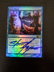 Hive Mind - FOIL SIGNED (blue sharpie)