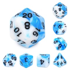 Foam Brain Games - Cumulus Cloud RPG Dice Set