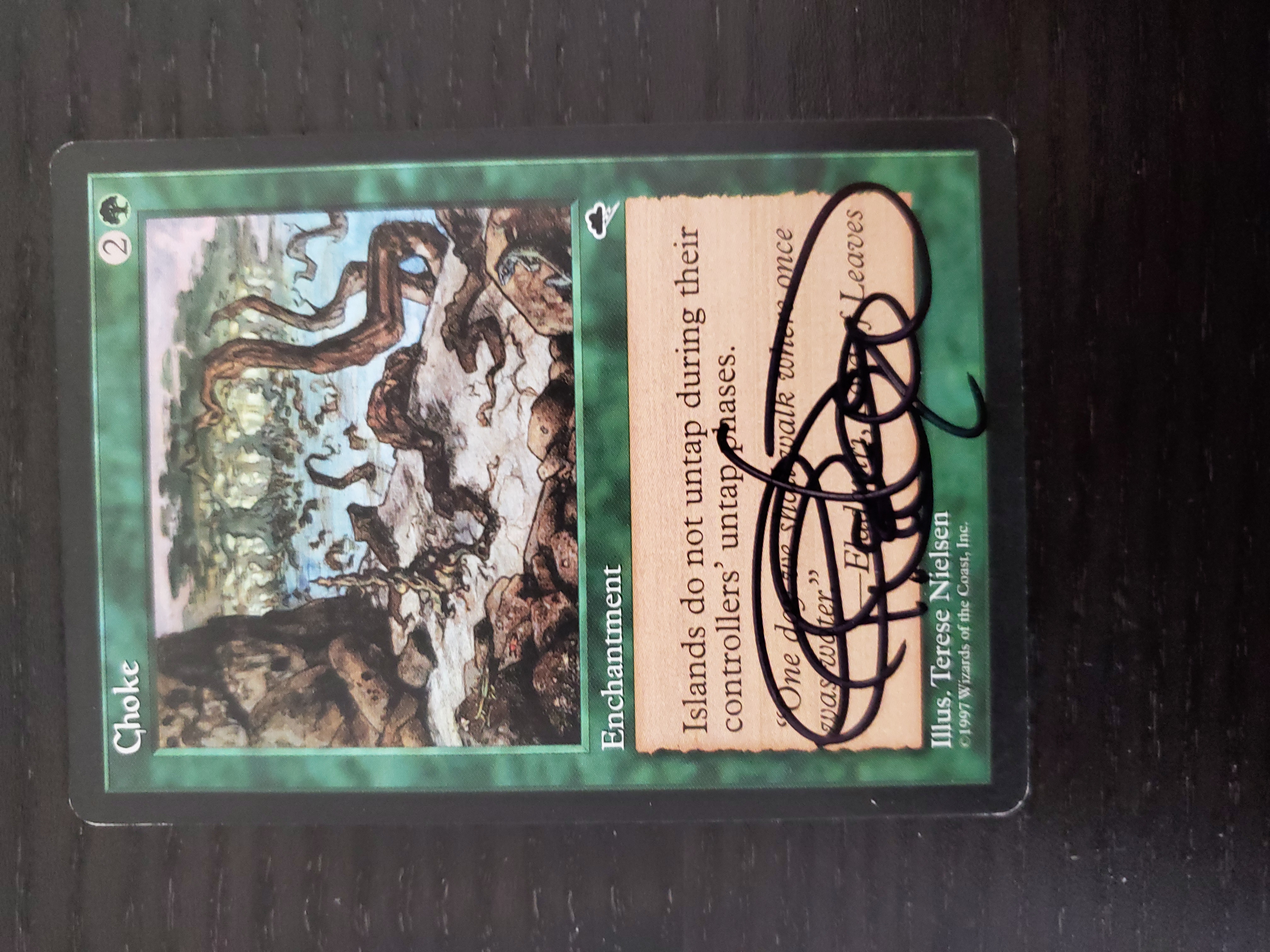 Choke - SIGNED (black sharpie)