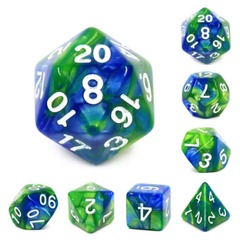 Foam Brain Games - Planet Earth RPG Dice Set