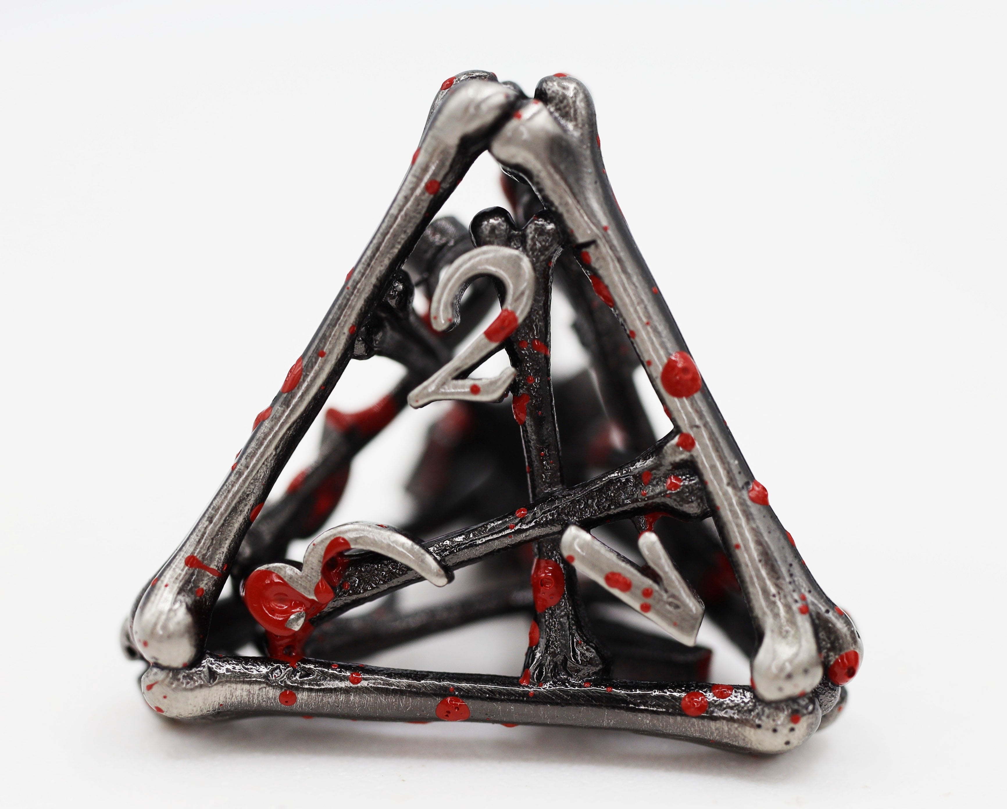 Foam Brain Games - Hollow Vampire Bones RPG Metal Dice Set