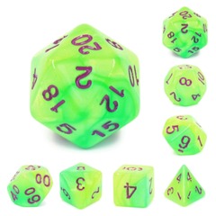 Foam Brain Games - Monster Snot RPG Dice Set