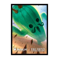 Ultra Pro: Magic The Gathering: Universes Beyond: Final Fantasy: 100Ct Deck Protector Sleeves Jumbo Cactuar