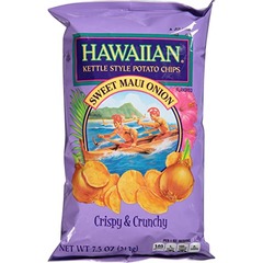 Hawaiian Kettle Chips Sweet Maui Onion