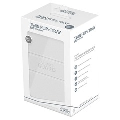 Twin Flip'N'Tray Deck Case 160+ Monocolor White