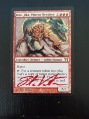 Kiki-Jiki, Mirror Breaker - SIGNED (red sharpie) -
