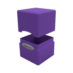 Ultra Pro Deck Box: Royal Purple Satin Cube
