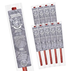 Mythical Meats: Dungeons & Dragons Snack Sticks - Cleric Divine Delight (Hawaiian Style Teriyaki Wild Boar with Beef Stick)