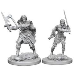 Dungeons And Dragons: Nolzur's Marvelous Unpainted Miniatures - W1 Human Female Barbarian