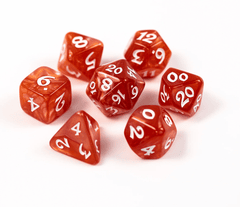 7pc RPG Set - Elessia Essentials - Red
