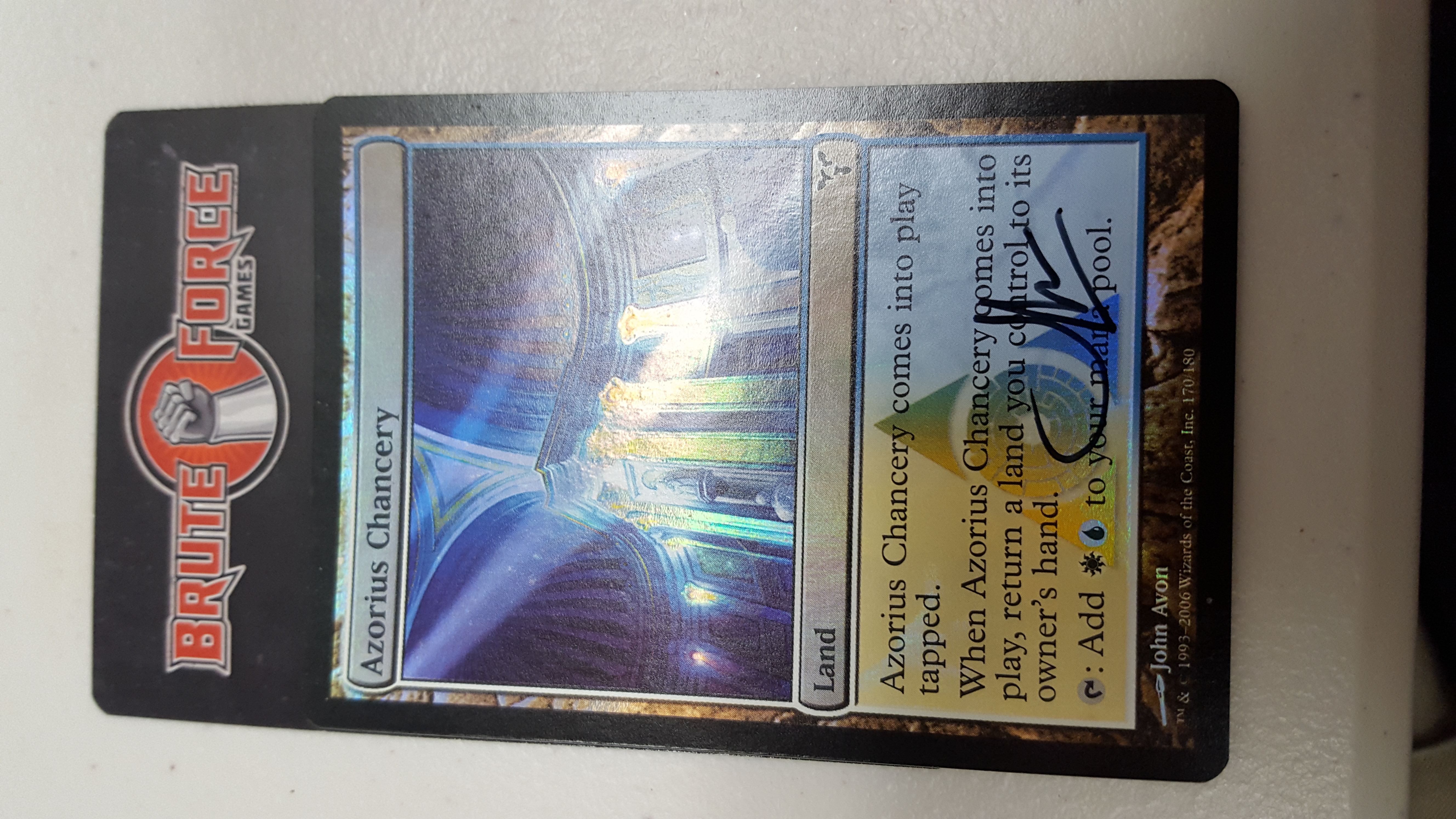Azorius Chancery - SIGNED FOIL -