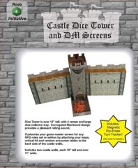 Castle Dice Tower and DM Screen