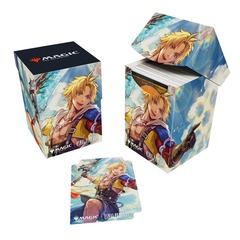 Ultra Pro: Magic The Gathering: Universes Beyond: Final Fantasy: 100+ Deck Box Tidus, Yuna's Guardian