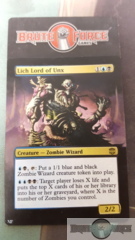 Lich Lord of Unx - ALTERED ART -