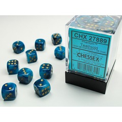 D6 12mm Phantom Teal/Gold CHX27889