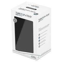 Twin Flip'N'Tray Deck Case 160+ Monocolor Black