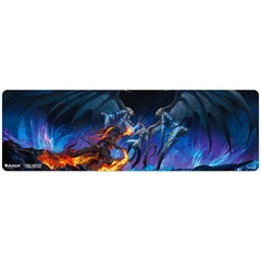 Ultra Pro: Magic The Gathering: Universes Beyond: Final Fantasy: 8-Foot Table Playmat Ifrit vs Bahamut