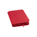 4 Pocket Zipfolio Xenoskin Red Binder (120 count)
