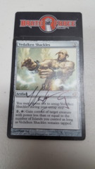 Vedalken Shackles - SIGNED -