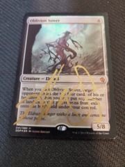 Oblivion Sower FOIL - Signed by Artist - Duel Deck Heavy Play