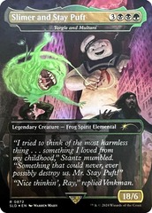 Slimer and Stay Puft - Yargle and Multani - Borderless