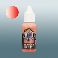Two Thin Coats: Red Glaze 15 (mL)