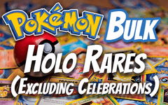 Bulk Pokemon Holo Rare (Excluding Celebrations Holos)