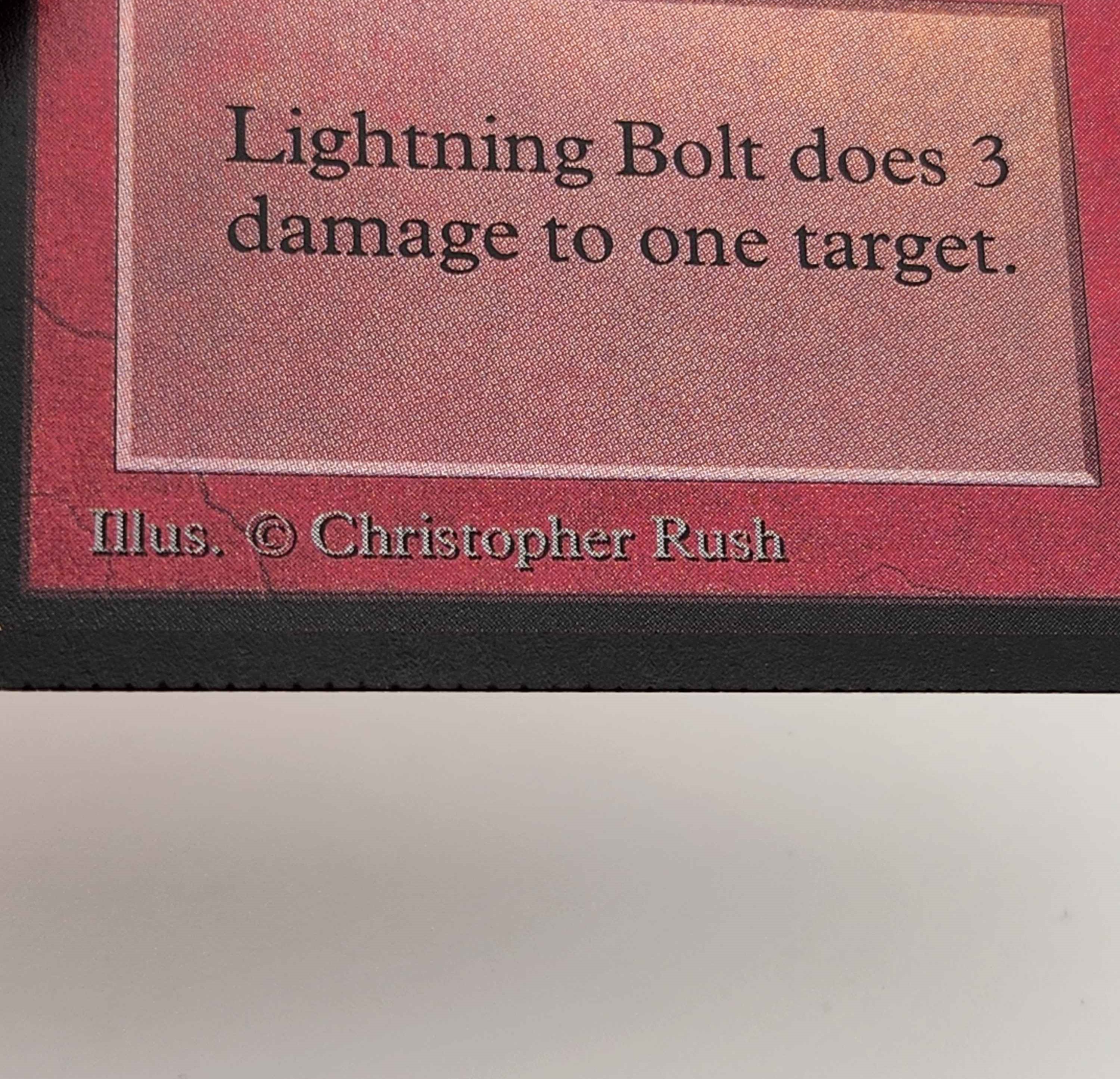 Lightning Bolt - (Crimped) - #9735