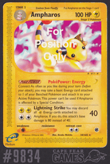 Ampharos - For Position Only - 34/165 - #9834