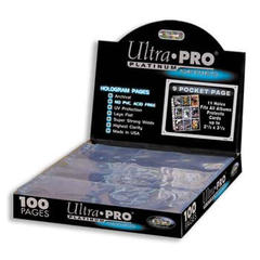 1x Ultra Pro 9 pocket Pages, Fits 3-ring Binder