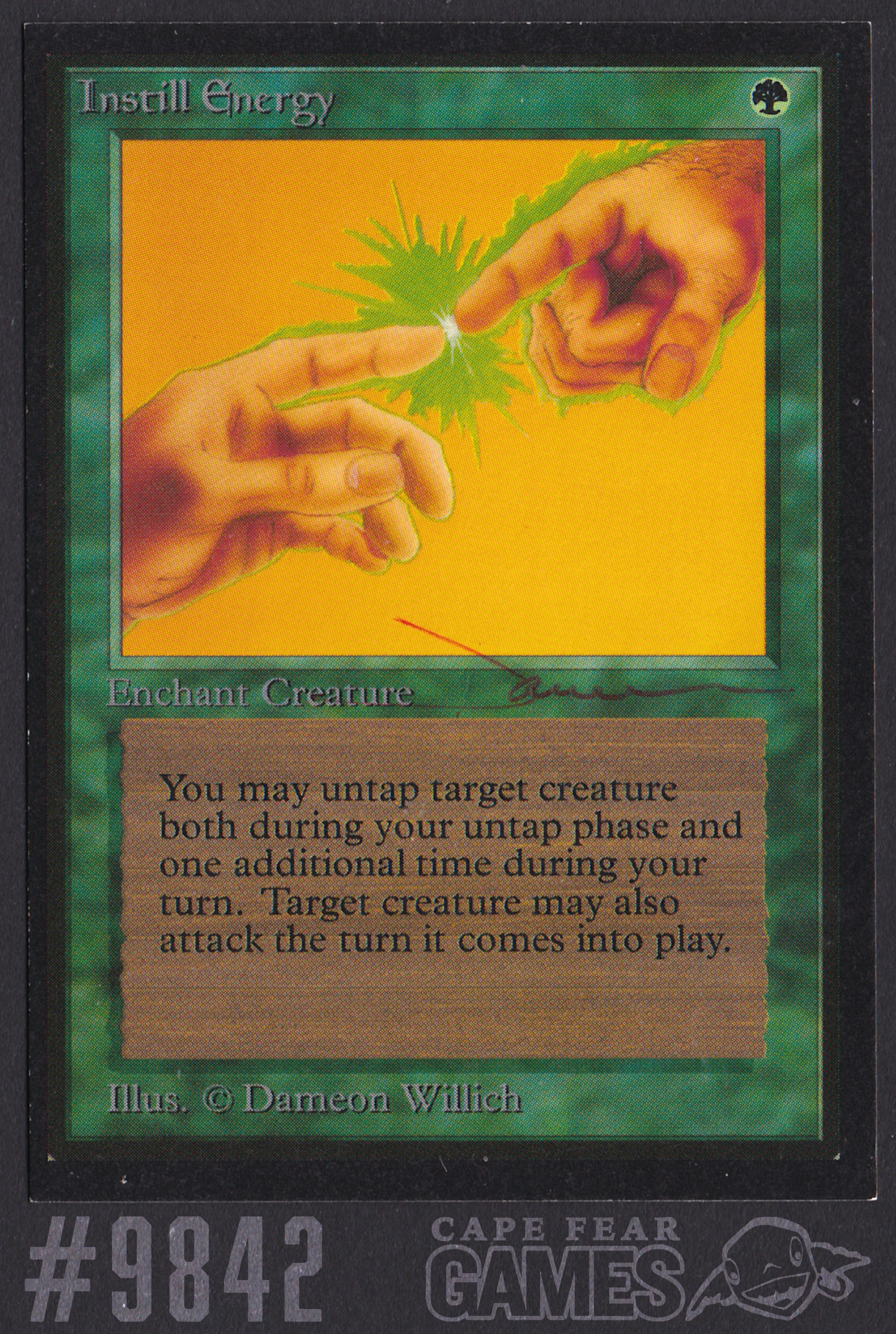 Instill Energy - Beta - Signed Artist Proof - #9842