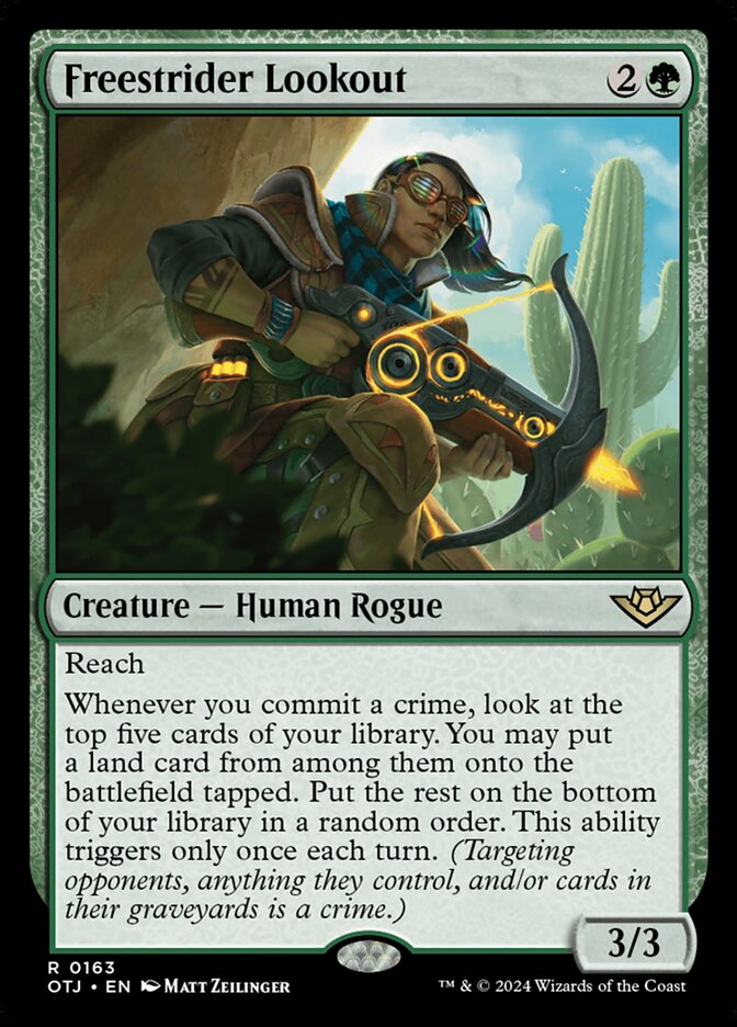 Freestrider Lookout - Foil - Prerelease Promo
