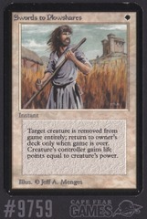 Swords to Plowshares - #9759
