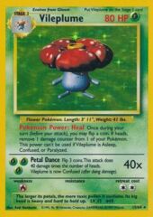 Vileplume - 15/64 - Holo Rare - Unlimited Edition - Missing Set Symbol