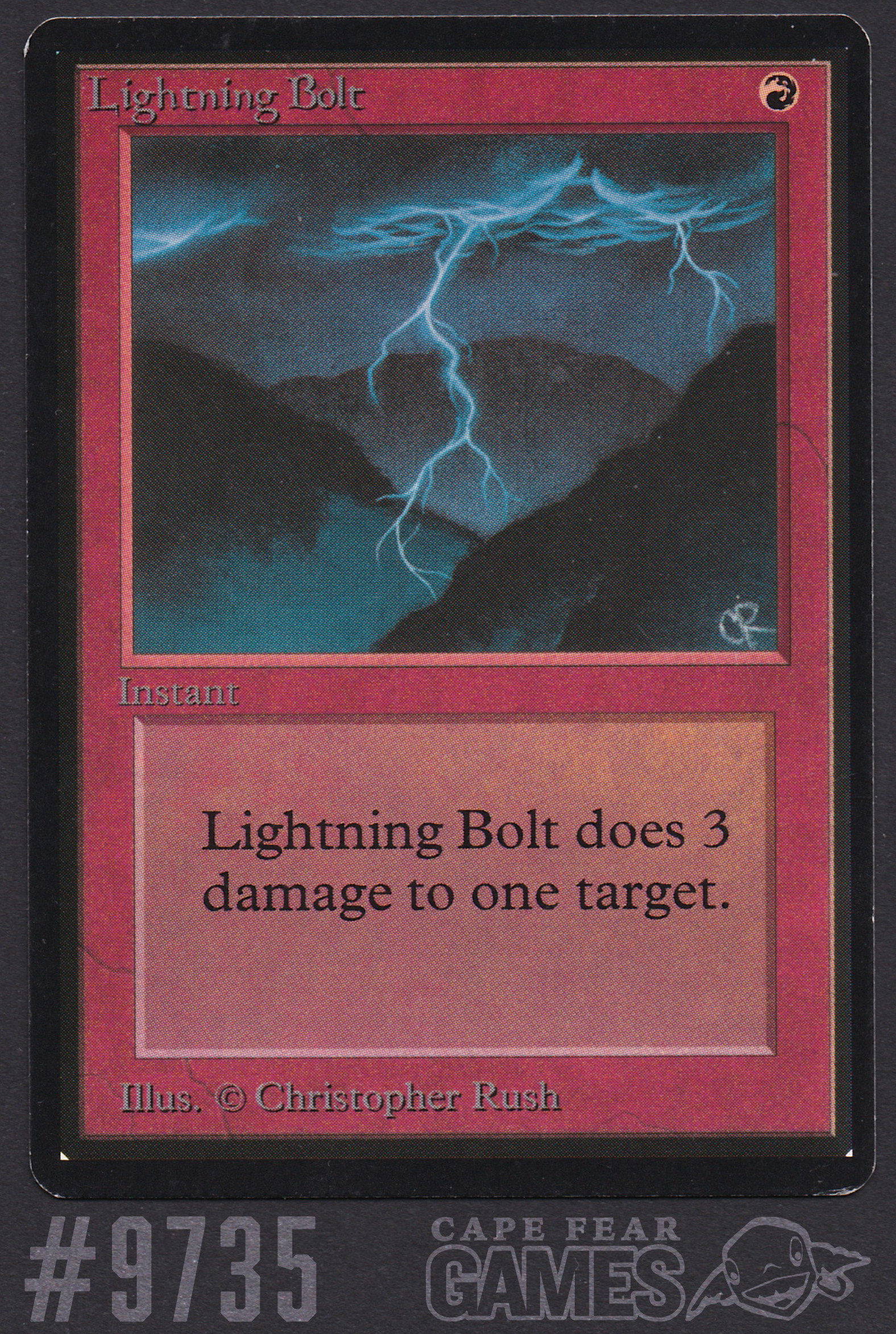 Lightning Bolt - (Crimped) - #9735