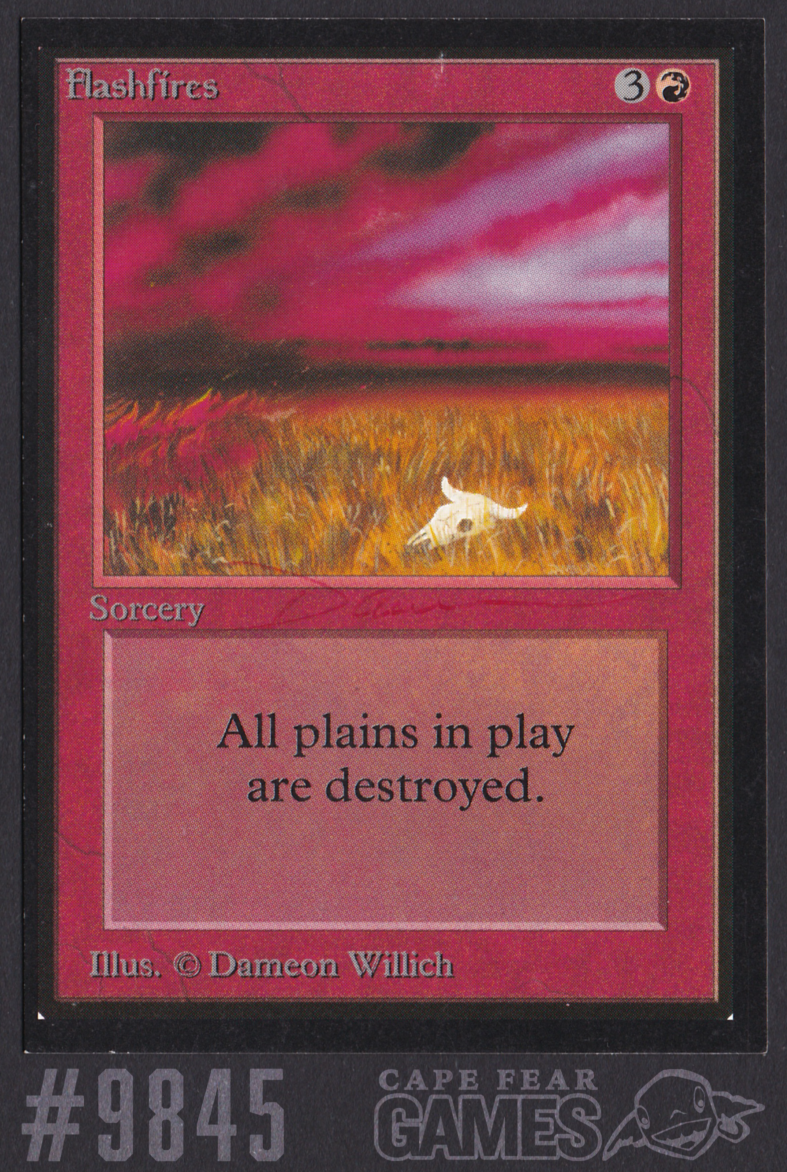 FlashFires - Beta - Signed Artist Proof - #9845