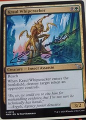 Kraul Whipcracker (b) - (black whip)