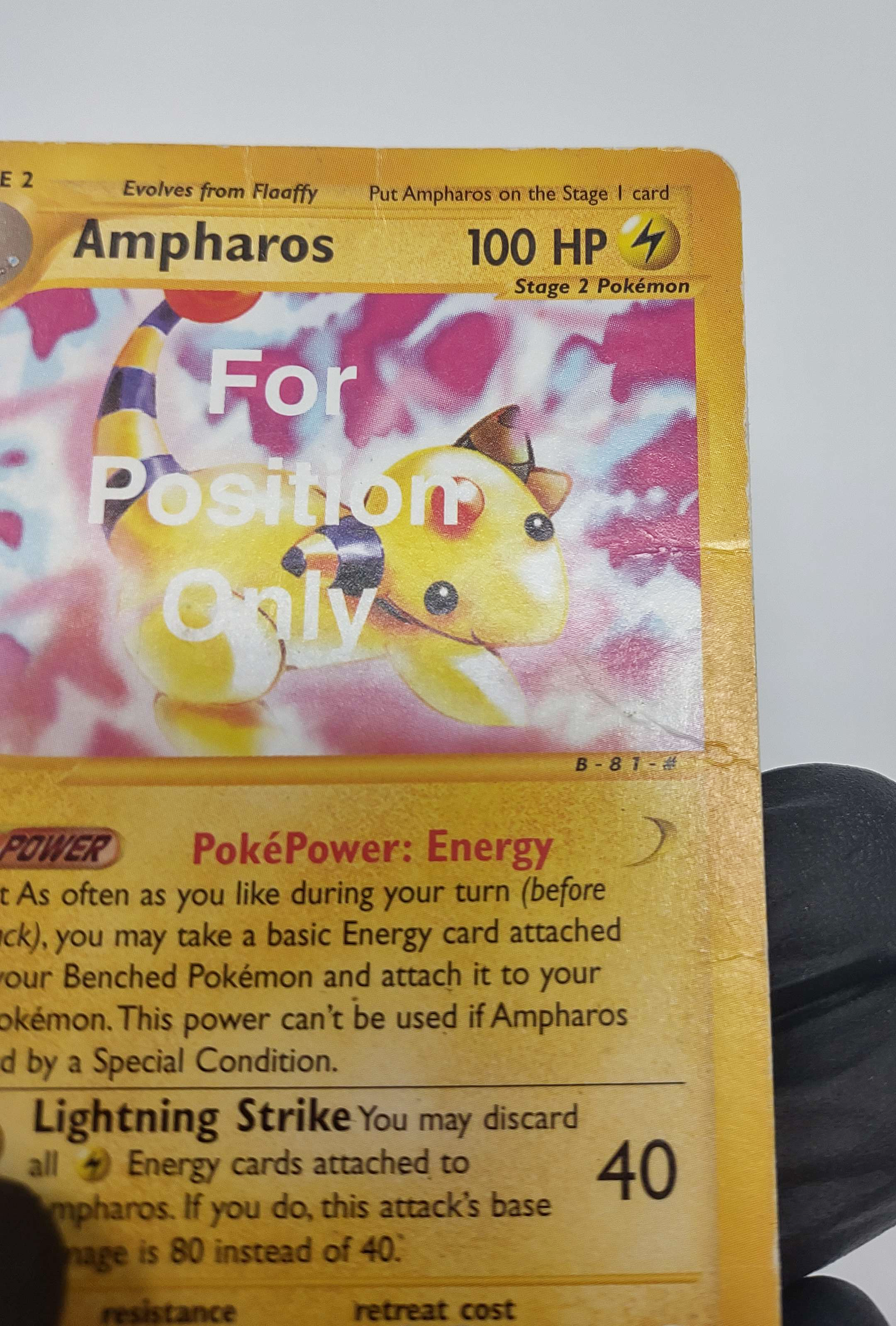 Ampharos - For Position Only - 34/165 - #9834