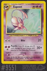 Espeon - 1/75 - Holo Rare - Unlimited - #9551