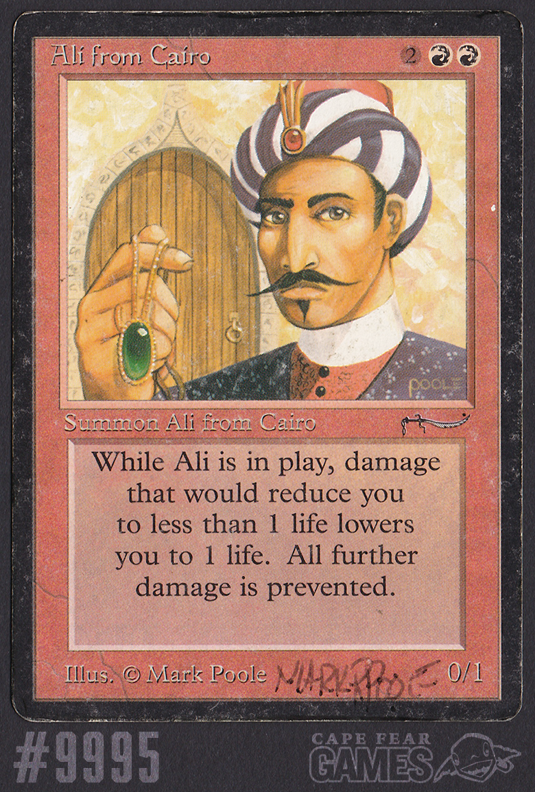 Ali from Cairo - (Signed) - #9995