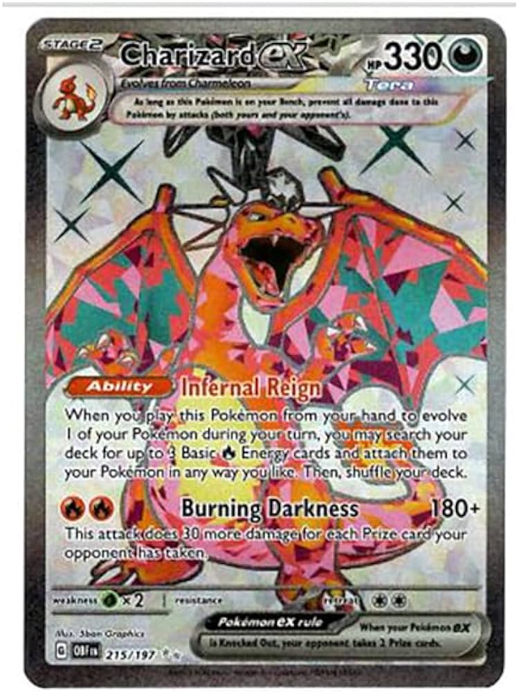 Charizard ex - 215/197 - Ultra Rare