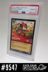 Mickey Mouse - Brave Little Tailor - PSA 10 - D23 Expo - #9547