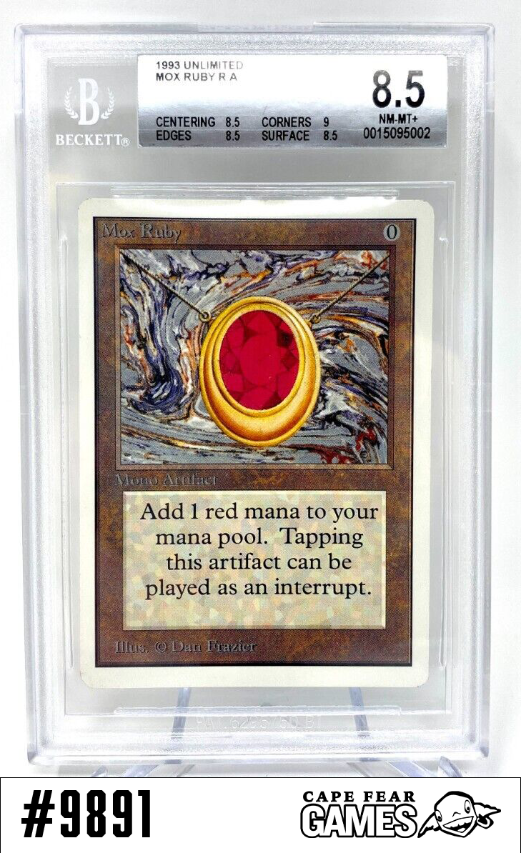 マジック：ザ・ギャザリング MTG Mox Ruby 2ED BGS8.5 Mox Ruby | Magic 30th Anniversary Edition | Card Kingdom