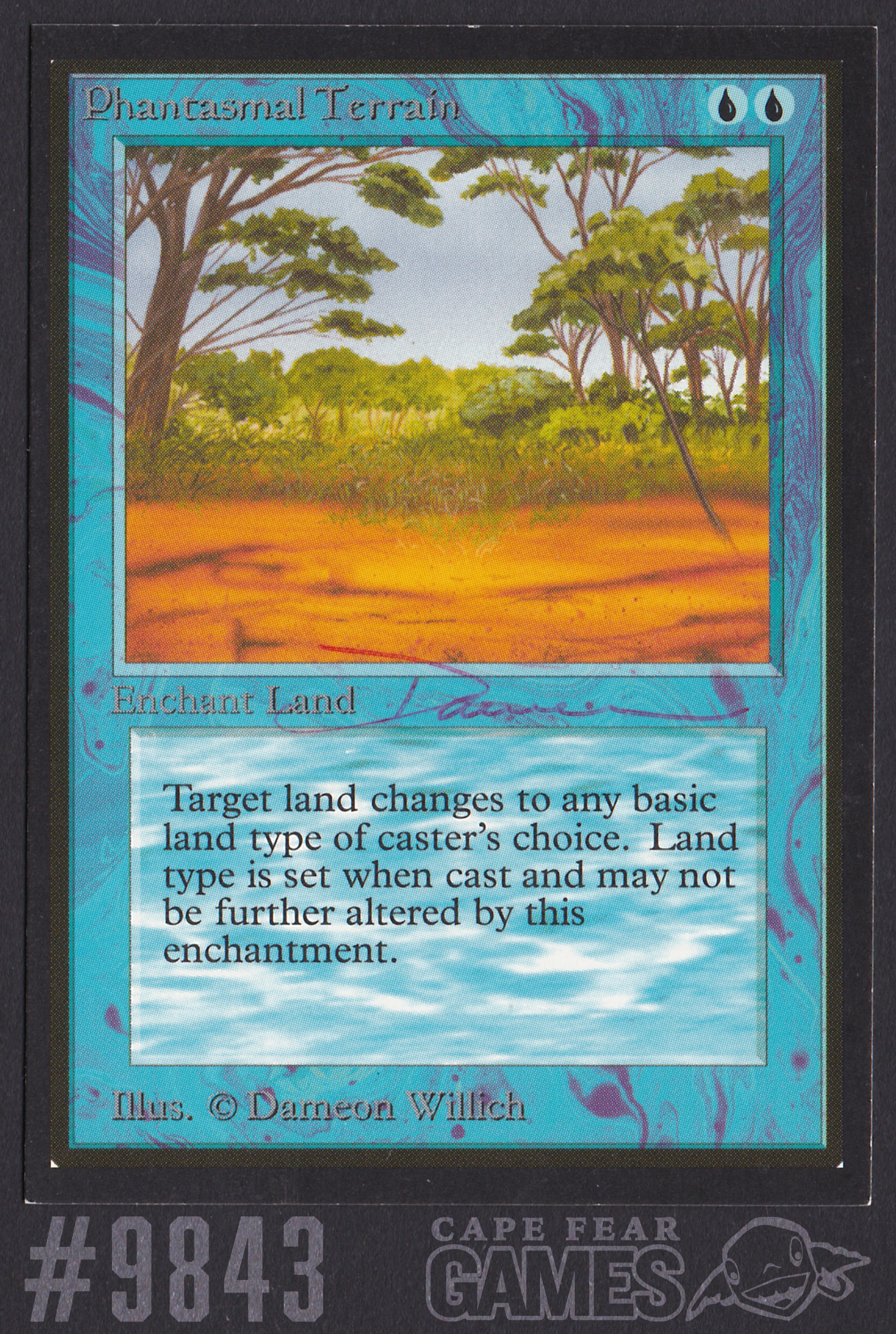 Phantasmal Terrain - Beta - Signed Artist Proof - #9843