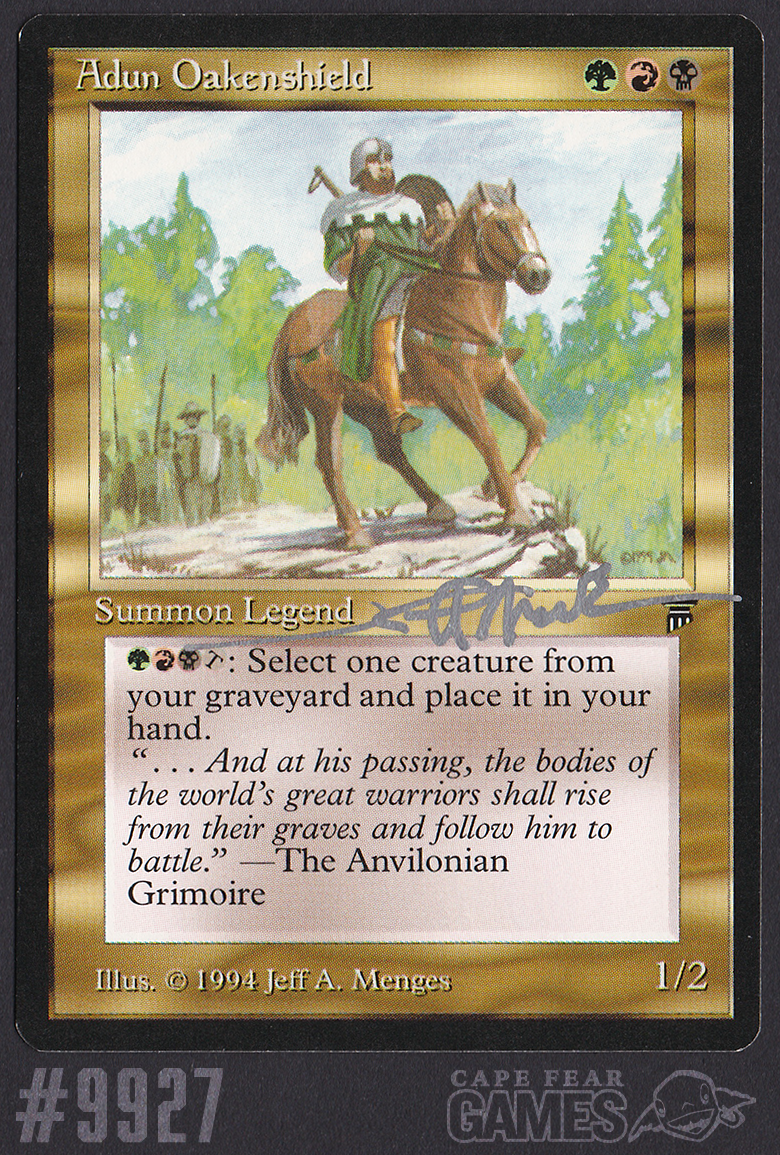 Adun Oakenshield (Signed) - #9927