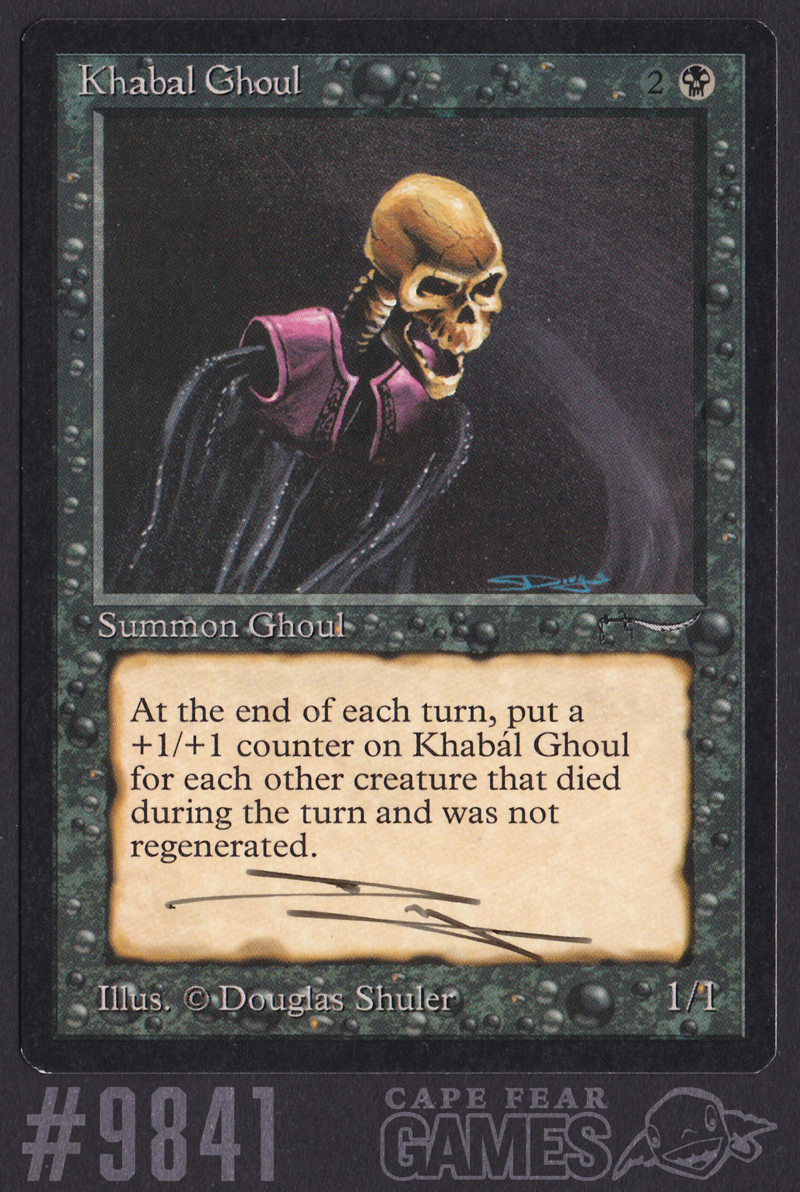 Khabal Ghoul - Signed - #9841