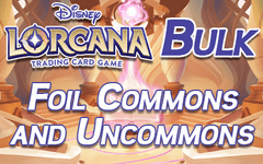 Lorcana Bulk: Foil Commons or Uncommons