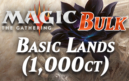 Bulk Magic Basic Lands (per 1,000ct)